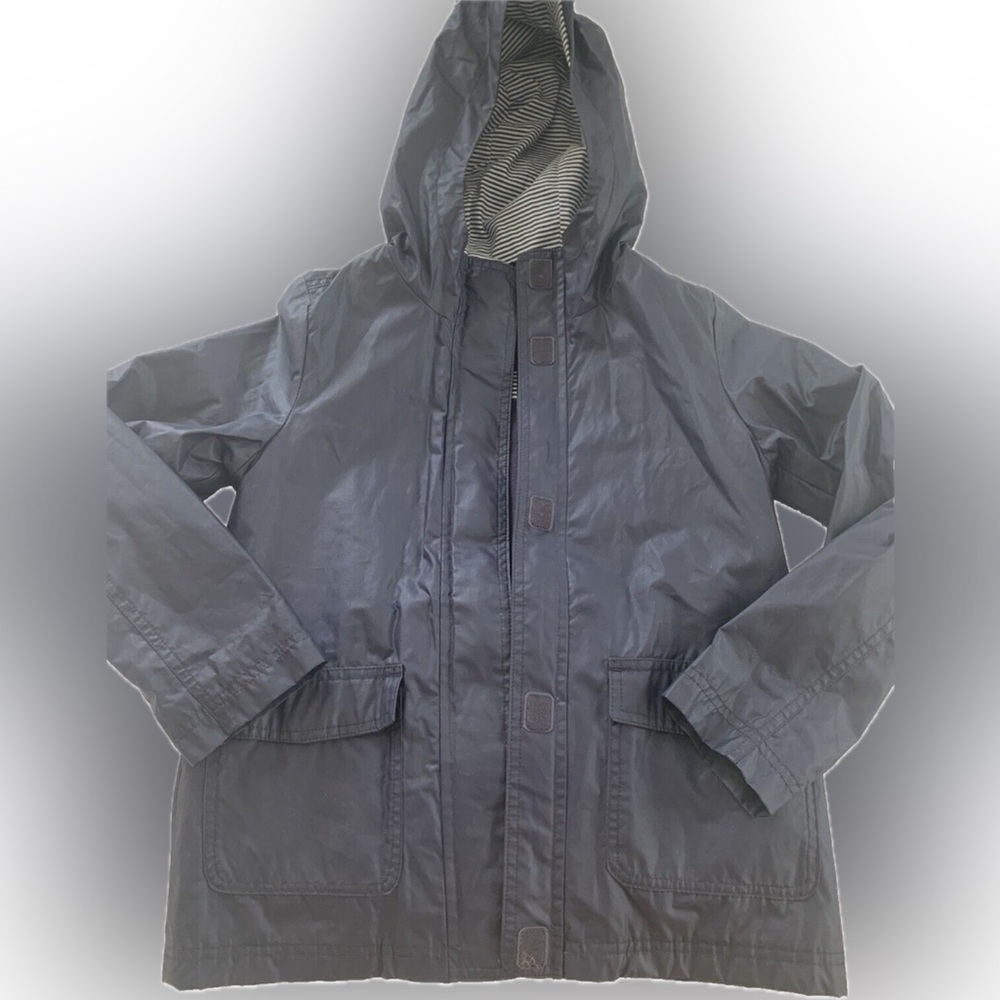GAP | Kids Navy Blue Hooded Jacket raincoat